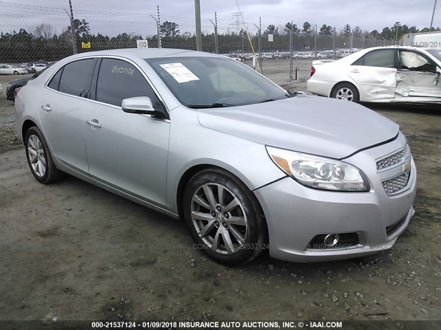 1G11H5SA8DF309033 - 2013 CHEVROLET MALIBU LTZ 银色 照片 1