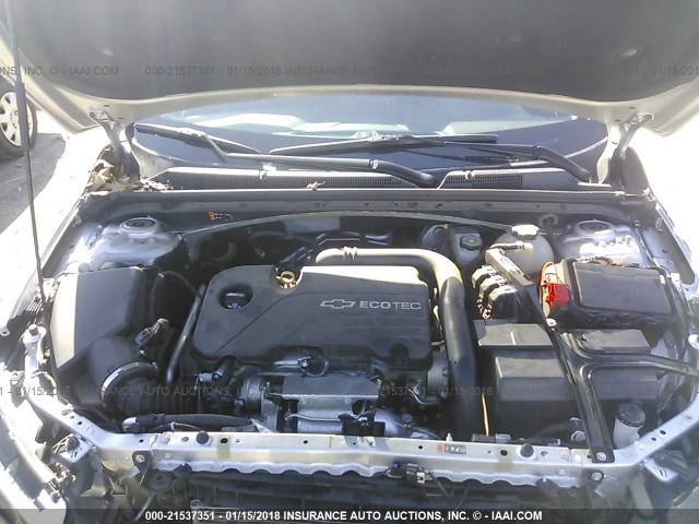 1G1ZB5ST3GF229844 - 2016 CHEVROLET MALIBU LS 银色 照片 10