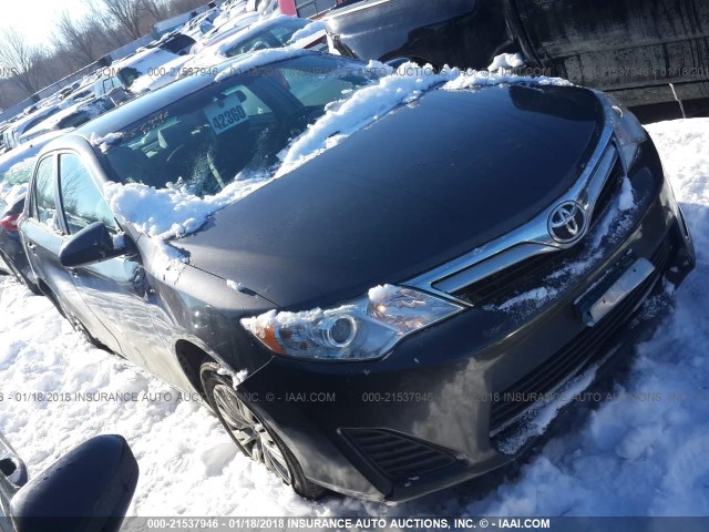 4T4BF1FK6CR195462 - 2012 TOYOTA CAMRY SE/LE/XLE BLACK photo 1