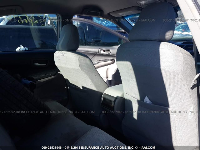 4T4BF1FK6CR195462 - 2012 TOYOTA CAMRY SE/LE/XLE BLACK photo 8