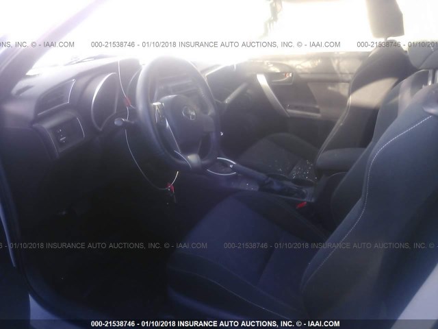 JTKJF5C73E3071409 - 2014 TOYOTA SCION TC 银色 照片 5