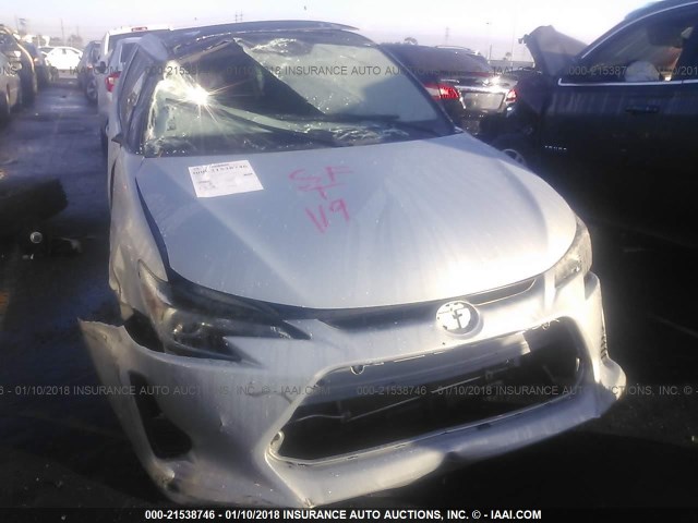 JTKJF5C73E3071409 - 2014 TOYOTA SCION TC 银色 照片 6
