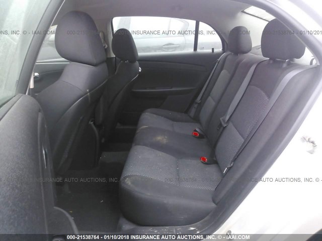 1G1ZC5E18BF224378 - 2011 CHEVROLET MALIBU 1LT 银色 照片 8