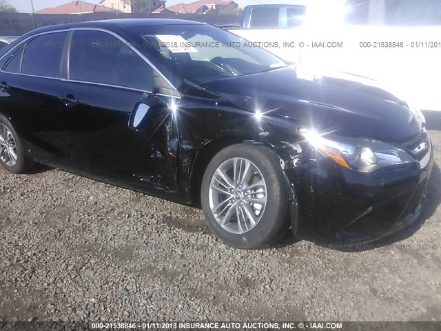 4T1BF1FK6FU937292 - 2015 TOYOTA CAMRY LE/XLE/SE/XSE შავი ფოტო 6