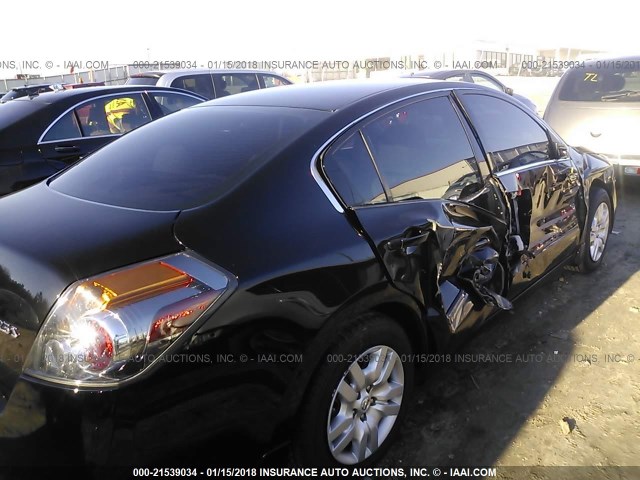 1N4AL2AP6CN578099 - 2012 NISSAN ALTIMA S BLACK photo 6