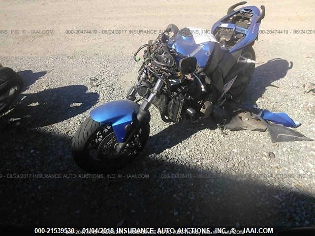 JKAZRDK175A000762 - 2005 KAWASAKI ZR750 K1 BLUE photo 2