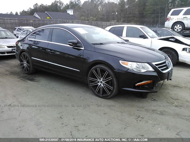 WVWMP7AN9BE706597 - 2011 VOLKSWAGEN CC SPORT BLACK photo 1