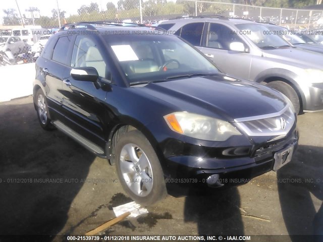 5J8TB18579A004553 - 2009 ACURA RDX TECHNOLOGY BLACK photo 1