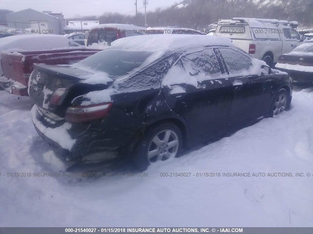 4T1BE46K27U574379 - 2007 TOYOTA CAMRY NEW GENERAT CE/LE/XLE/SE BLACK photo 4