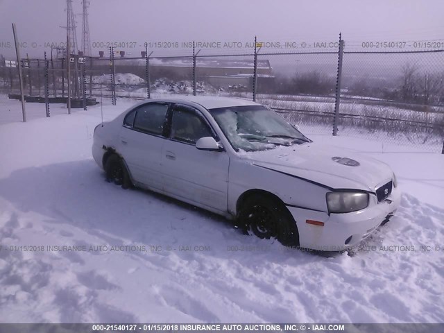 KMHDN45D73U696516 - 2003 HYUNDAI ELANTRA GLS/GT WHITE photo 1