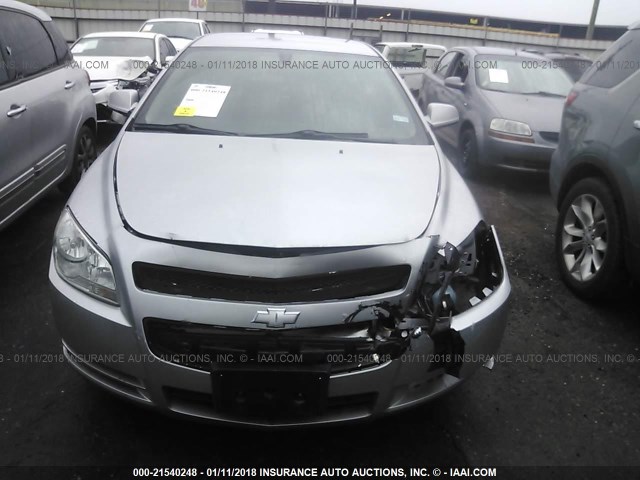 1G1ZC5EUXCF113245 - 2012 CHEVROLET MALIBU 1LT 银色 照片 6