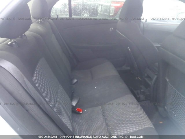 1G1ZC5EUXCF113245 - 2012 CHEVROLET MALIBU 1LT 银色 照片 8