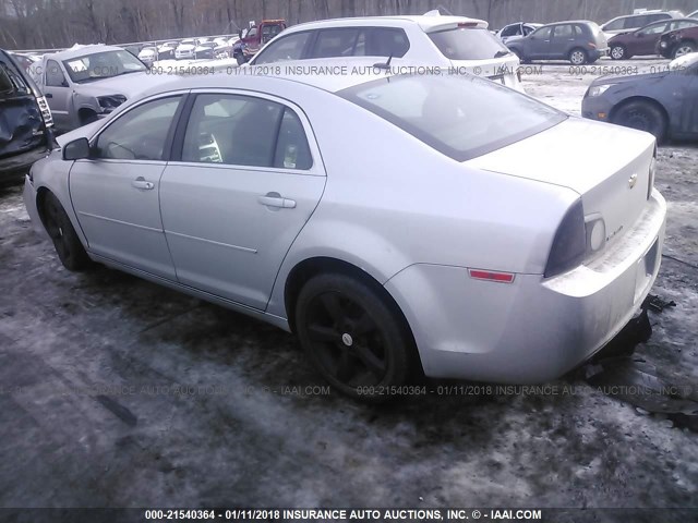 1G1ZC5E14BF335784 - 2011 CHEVROLET MALIBU 1LT 银色 照片 3