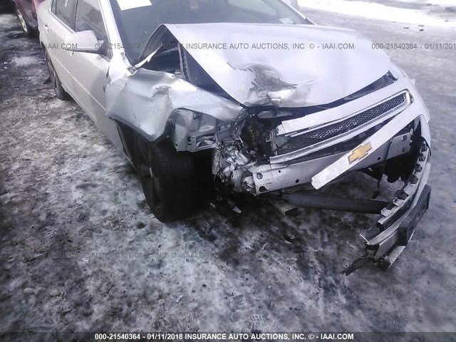 1G1ZC5E14BF335784 - 2011 CHEVROLET MALIBU 1LT 银色 照片 6