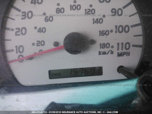 5TEGN92N13Z185323 - 2003 TOYOTA TACOMA DOUBLE CAB PRERUNNER GREEN photo 7