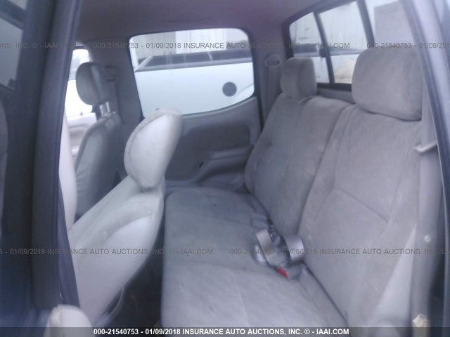 5TEGN92N13Z185323 - 2003 TOYOTA TACOMA DOUBLE CAB PRERUNNER GREEN photo 8