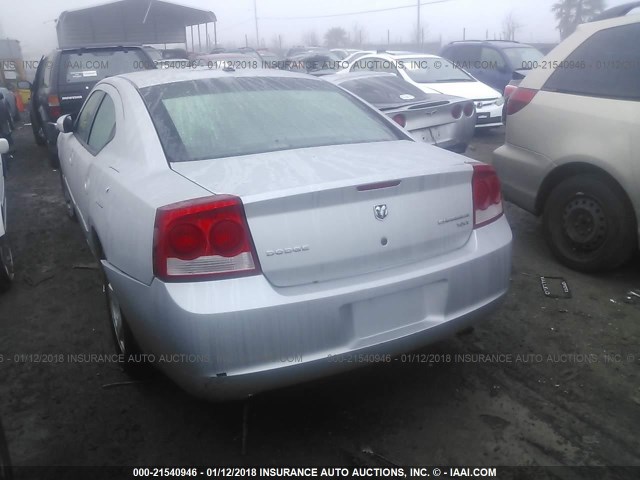 2B3CA3CV3AH298108 - 2010 DODGE CHARGER SXT SILVER photo 3