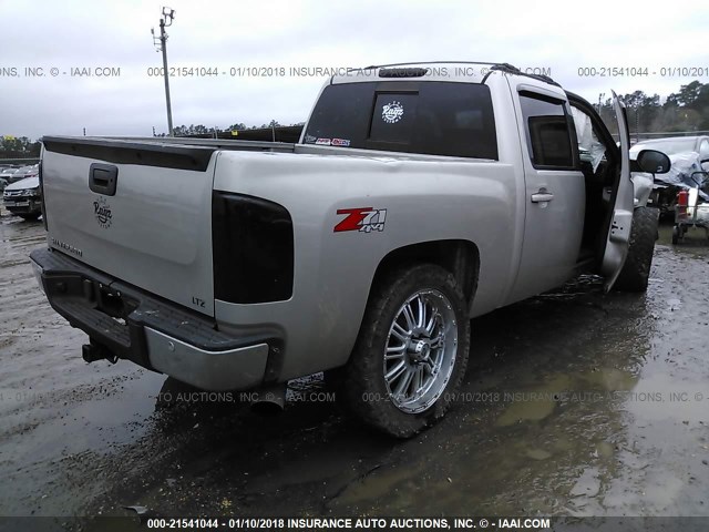 3GCEK13MX8G141573 - 2008 CHEVROLET SILVERADO K1500 TAN photo 4