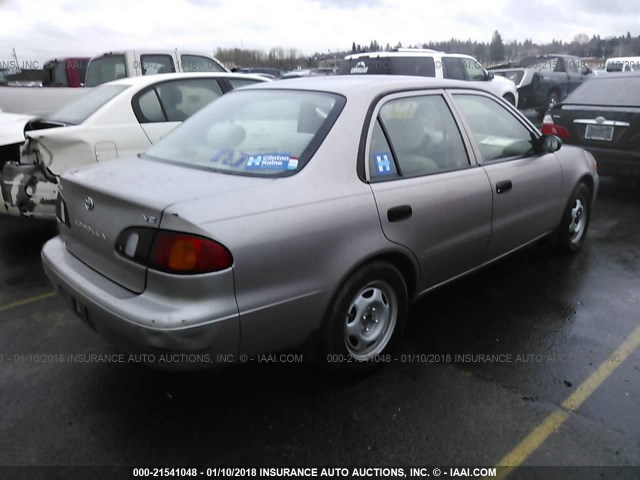 1NXBR12E8XZ187435 - 1999 TOYOTA COROLLA VE/CE/LE 金色 照片 4