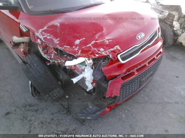 KNDJX3A57F7760681 - 2015 KIA SOUL ! RED photo 6