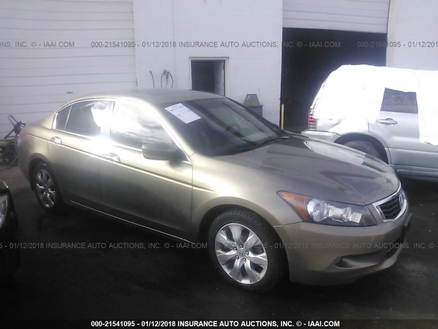 1HGCP36849A034510 - 2009 HONDA ACCORD EXL BEIGE photo 1