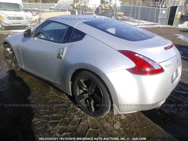 JN1AZ44E89M403871 - 2009 NISSAN 370Z SILVER photo 3