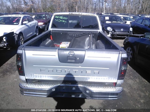 1N6DD26T93C421007 - 2003 NISSAN FRONTIER KING CAB XE SILVER photo 8