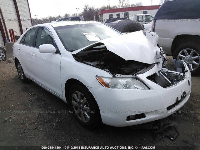 4T1BE46K48U756621 - 2008 TOYOTA CAMRY CE/LE/XLE/SE WHITE photo 1