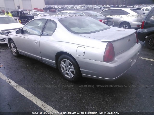 2G1WJ15KX79229737 - 2007 CHEVROLET MONTE CARLO LS 银色 照片 3