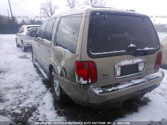 5LMPU28L8XLJ13001 - 1999 LINCOLN NAVIGATOR 米色 照片 3