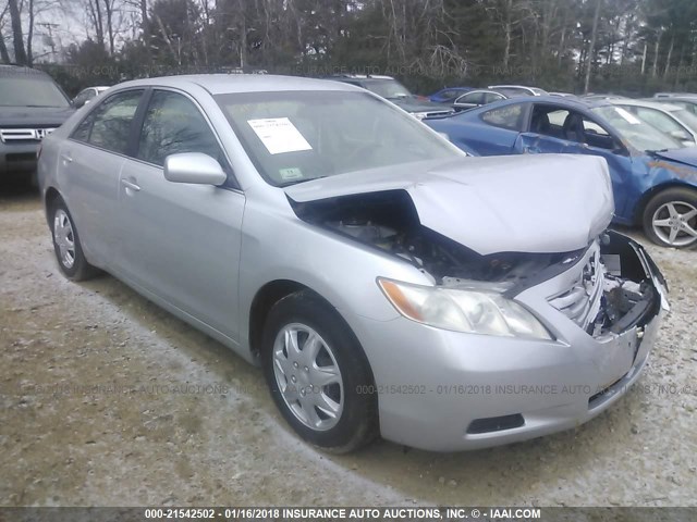 4T1BE46K47U554120 - 2007 TOYOTA CAMRY NEW GENERAT CE/LE/XLE/SE SILVER photo 1