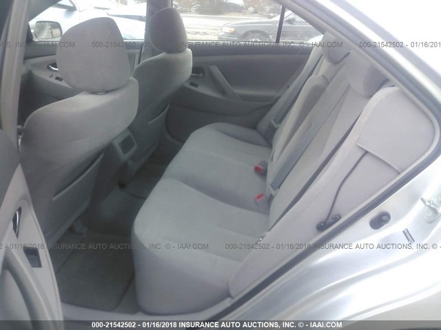 4T1BE46K47U554120 - 2007 TOYOTA CAMRY NEW GENERAT CE/LE/XLE/SE SILVER photo 8
