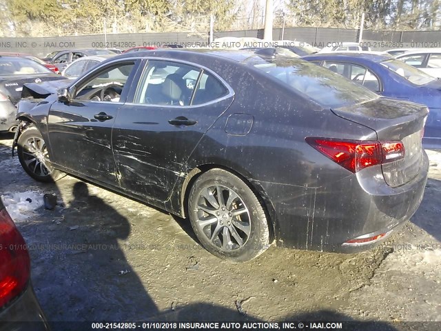 19UUB1F57FA029746 - 2015 ACURA TLX TECH 灰色 照片 3