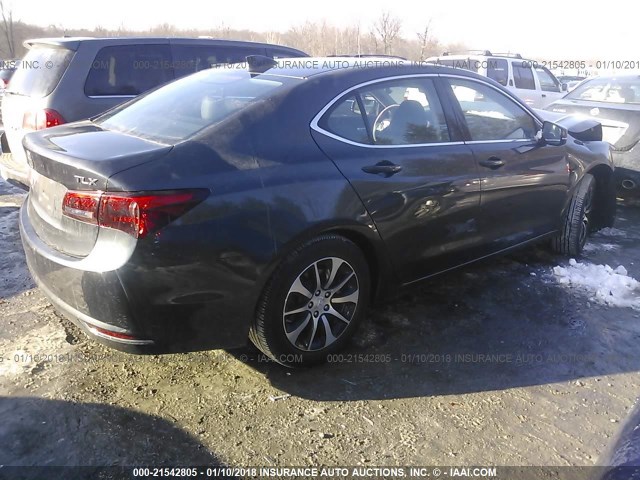 19UUB1F57FA029746 - 2015 ACURA TLX TECH 灰色 照片 4