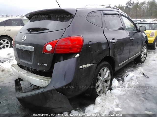 JN8AS5MV7BW294860 - 2011 NISSAN ROGUE S/SV/KROM GRAY photo 4