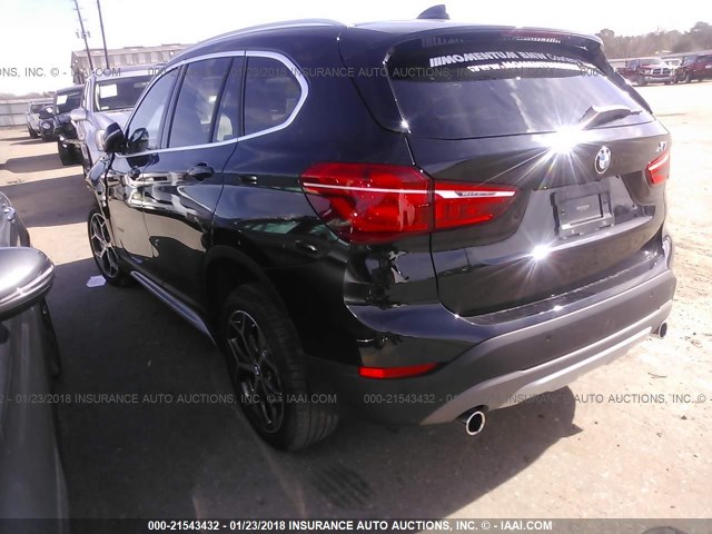 WBXHU7C36H5H38623 - 2017 BMW X1 SDRIVE28I BLACK photo 3