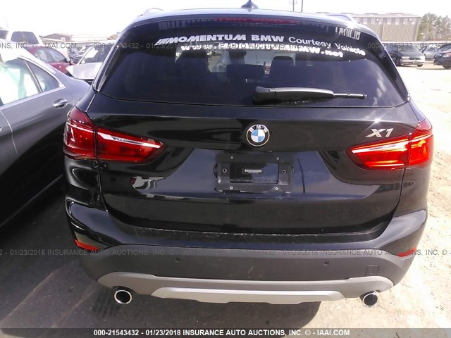 WBXHU7C36H5H38623 - 2017 BMW X1 SDRIVE28I BLACK photo 6