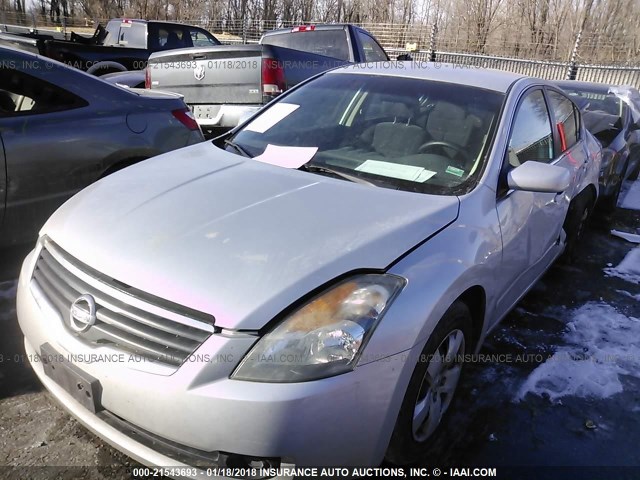 1N4AL21E08N457252 - 2008 NISSAN ALTIMA 2.5/2.5S SILVER photo 2