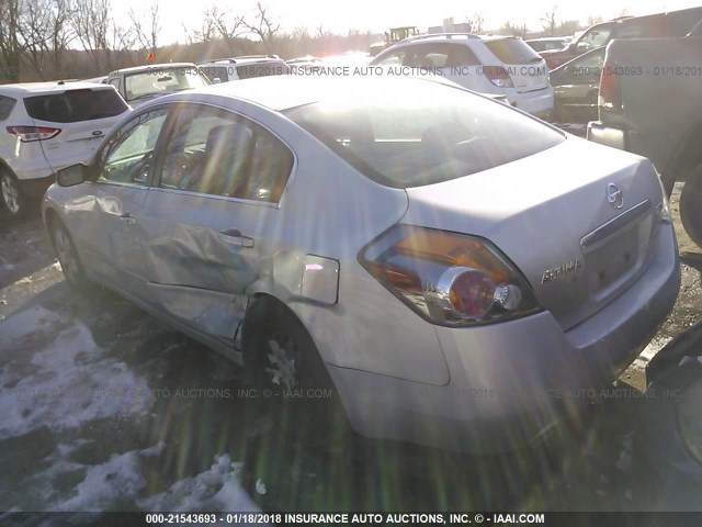 1N4AL21E08N457252 - 2008 NISSAN ALTIMA 2.5/2.5S SILVER photo 3