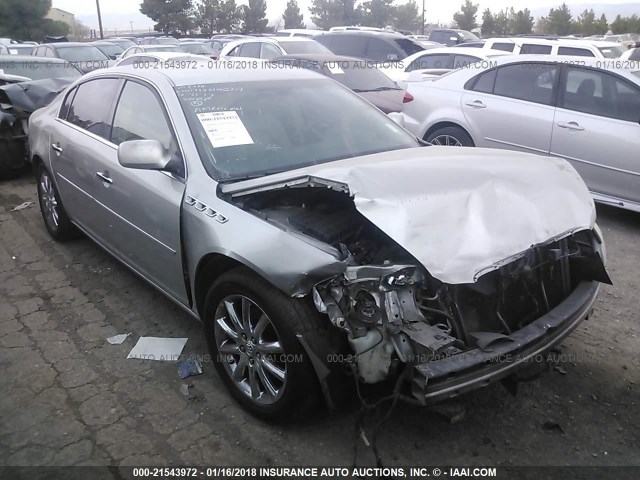 1G4HE57Y46U162594 - 2006 BUICK LUCERNE CXS SILVER photo 1