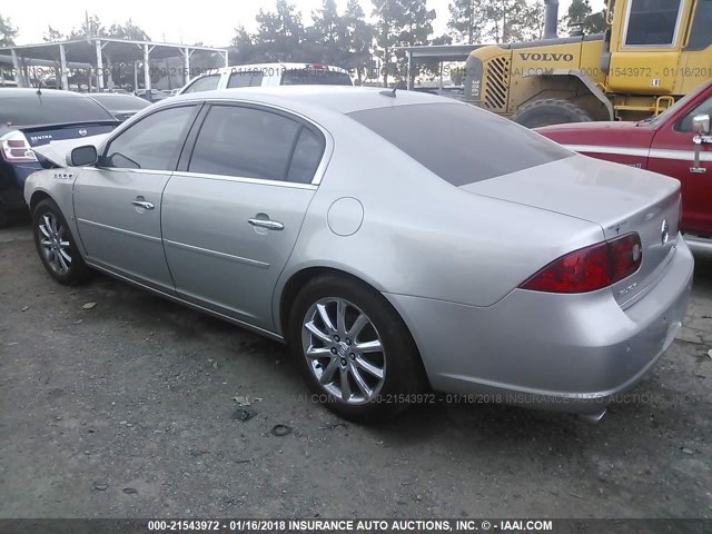 1G4HE57Y46U162594 - 2006 BUICK LUCERNE CXS SILVER photo 3