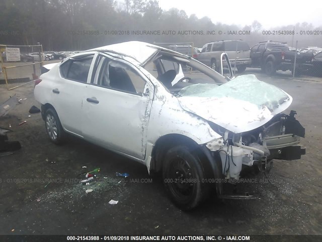 3N1CN7AP9FL874767 - 2015 NISSAN VERSA S/S PLUS/SV/SL WHITE photo 1