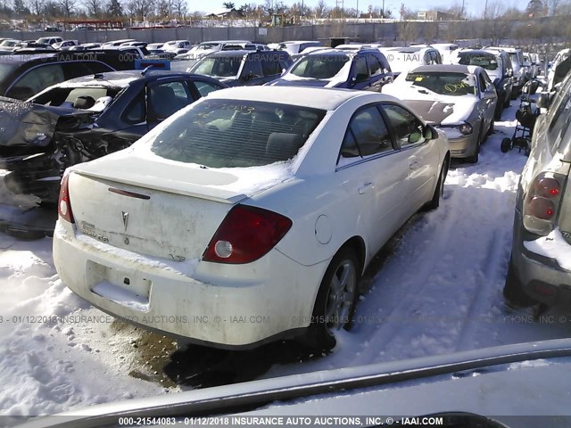 1G2ZG58N074211061 - 2007 PONTIAC G6 SE WHITE photo 4