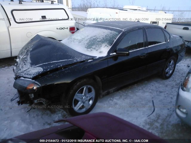 2G1WP551849277651 - 2004 CHEVROLET IMPALA SS BLACK photo 2