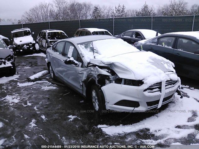 3FA6P0G73GR212027 - 2016 FORD FUSION S WHITE photo 1