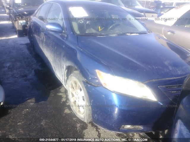 4T1BK46K67U054064 - 2007 TOYOTA CAMRY NEW GENERAT LE/XLE/SE BLUE photo 6