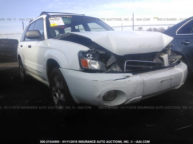 JF1SG65673H748163 - 2003 SUBARU FORESTER 2.5XS თეთრი ფოტო 6