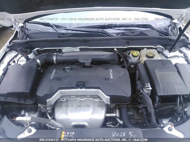 1G11C5SA0DU150602 - 2013 CHEVROLET MALIBU 1LT 白色 照片 10