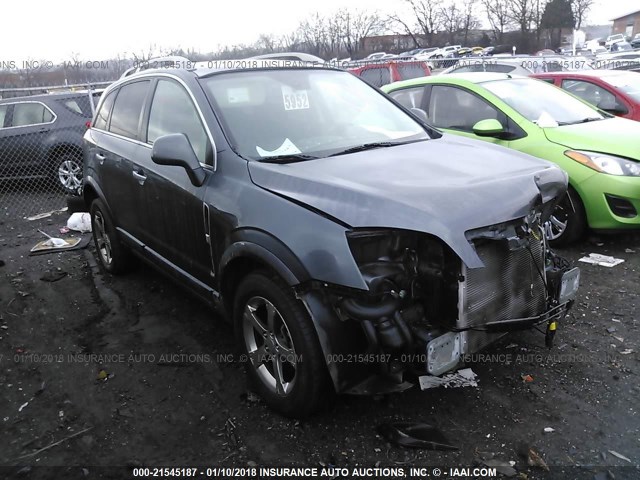 3GNFL3EK6DS530198 - 2013 CHEVROLET CAPTIVA LT GRAY photo 1