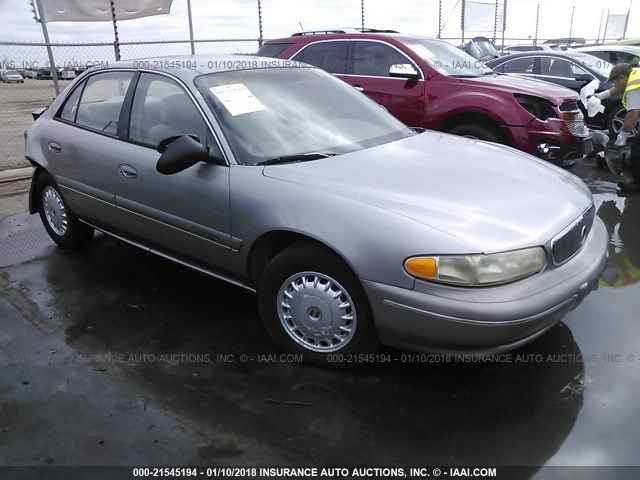 2G4WS52M1V1466304 - 1997 BUICK CENTURY CUSTOM GRAY photo 1